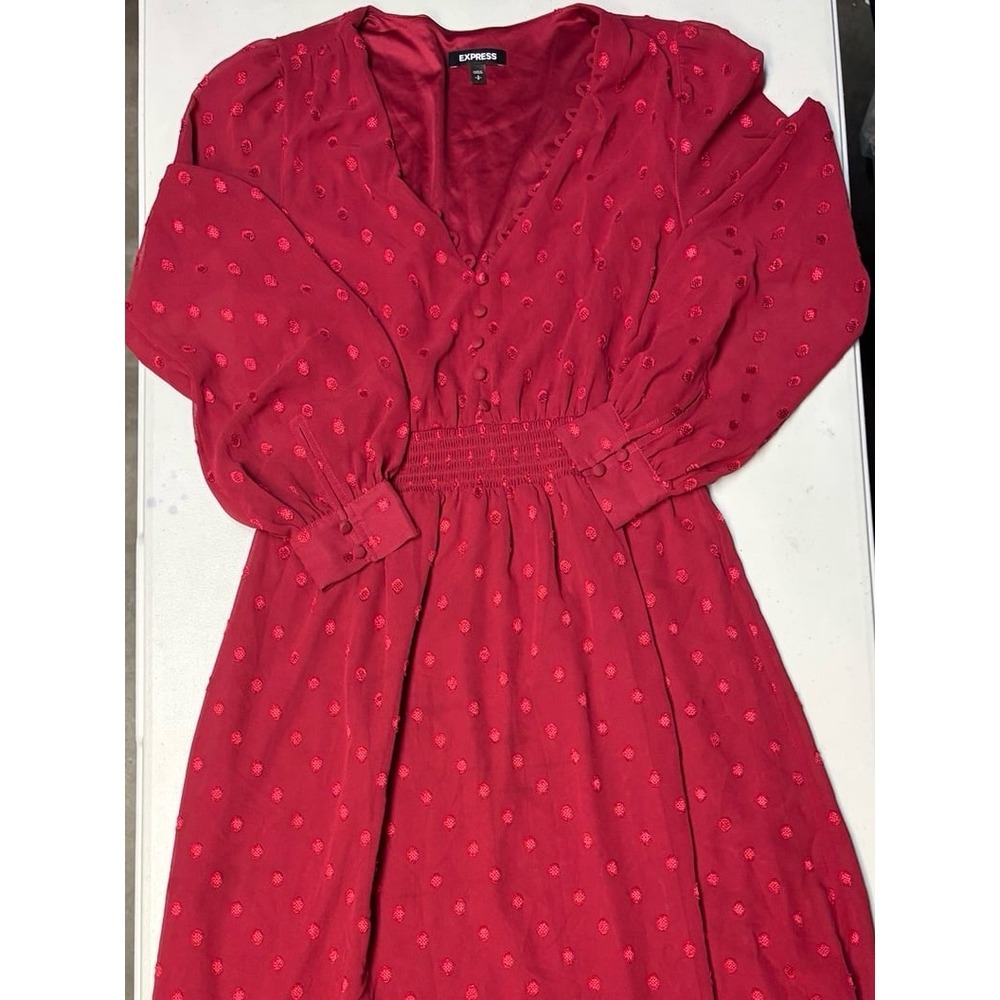 Express Red‎ Dress. Size Small